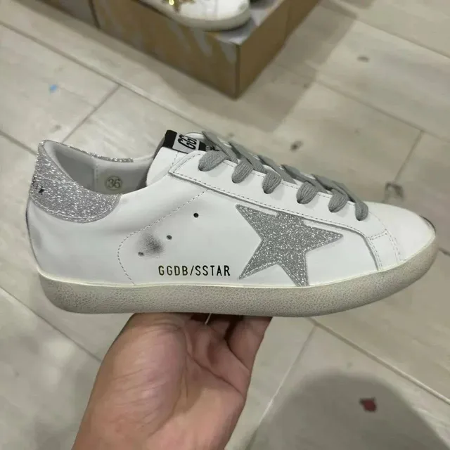 Golden Goose Superstar Glitter Star