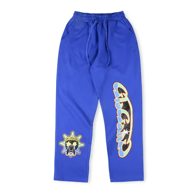 Gallery Dept. Graphic Sweatpants Star Crown & Script Print