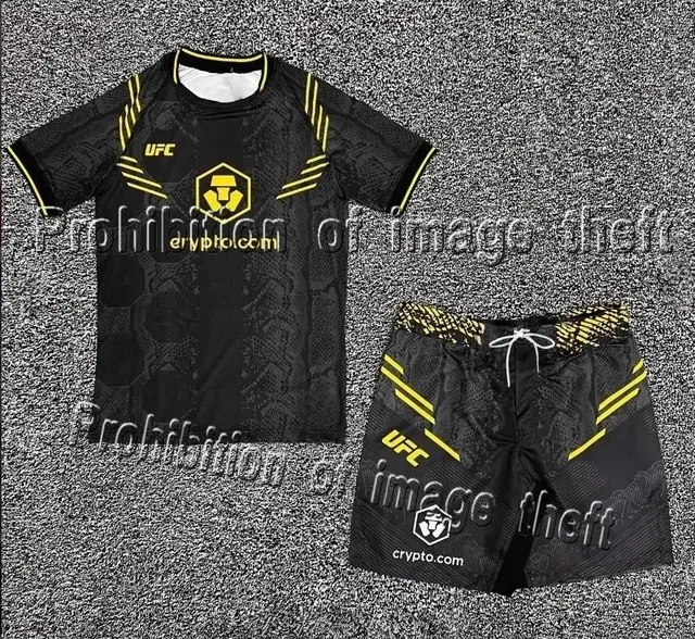 UFC Fight Kit Crypto.com Black Yellow