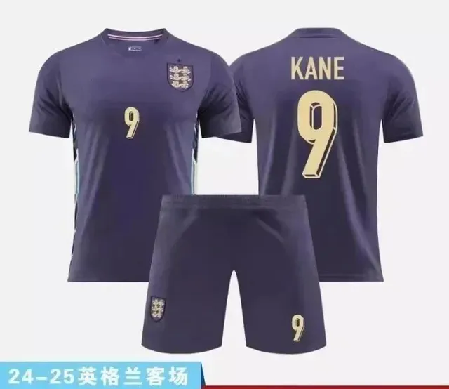 Nike × England National Team England Away Kit 2024-25 Kane #9