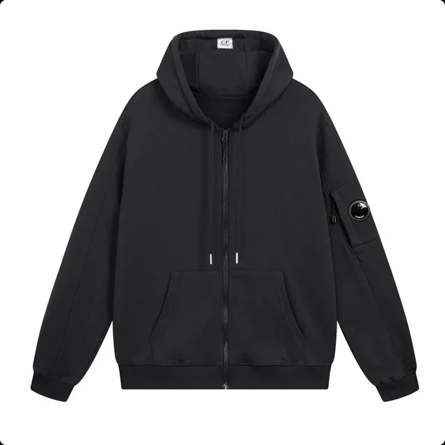 C.P. Company Goggle Hoodie Black