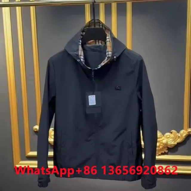 Burberry Hooded Windbreaker