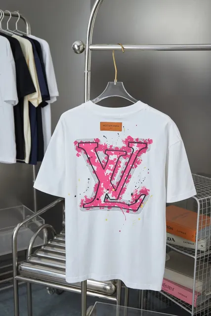 Louis Vuitton LV Graphic Tee Paint Splatter