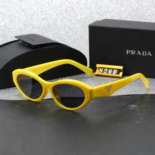 Prada Sunglasses Oval Frame