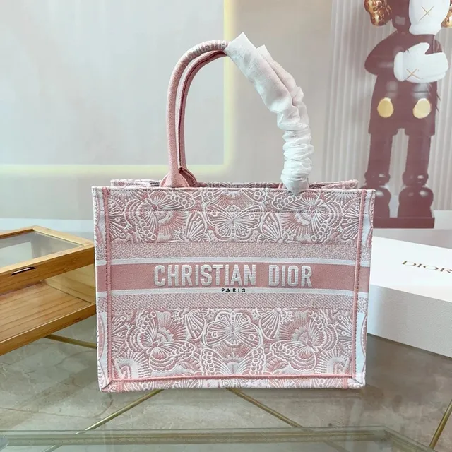 Dior Book Tote Butterfly Jacquard