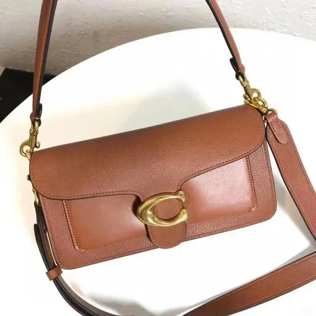 Coach Tabby Shoulder Bag Cognac