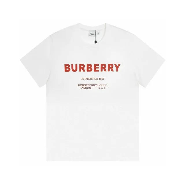 Burberry Logo T-Shirt Established 1856 Print