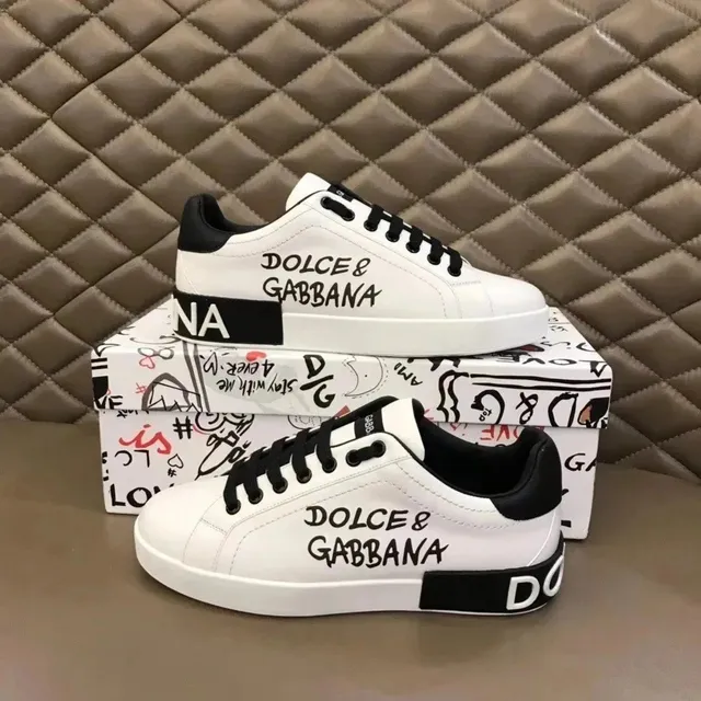 Dolce & Gabbana B23 Sneaker Graffiti Logo