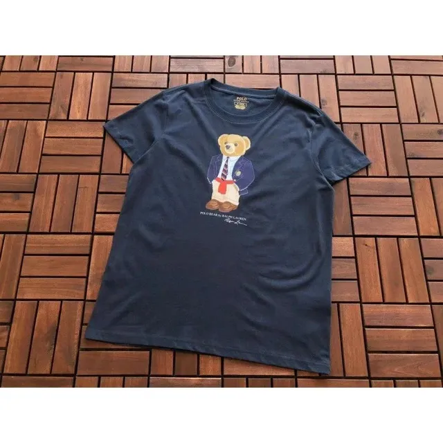 Polo Ralph Lauren Polo Bear Tee Navy with Bear Graphic