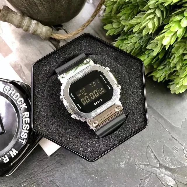 Casio G-Shock DW-5600 Metallic Silver Case