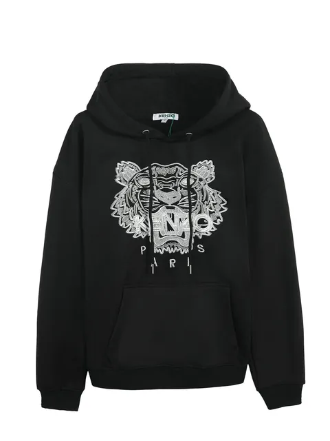 Kenzo Tiger Hoodie Embroidered Logo