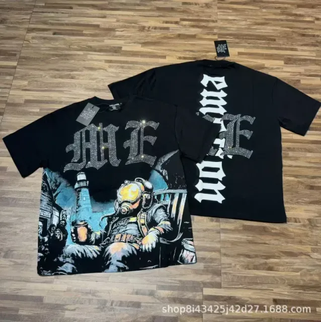 Amiri Graphic Tee Diver Print