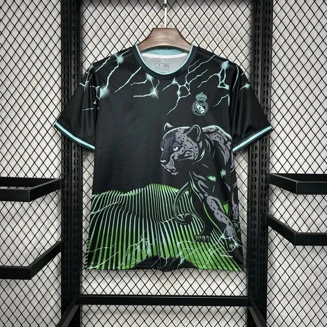 Adidas Real Madrid Third Jersey Panther Lightning Print