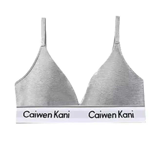 Calvin Klein Triangle Bralette Logo Band