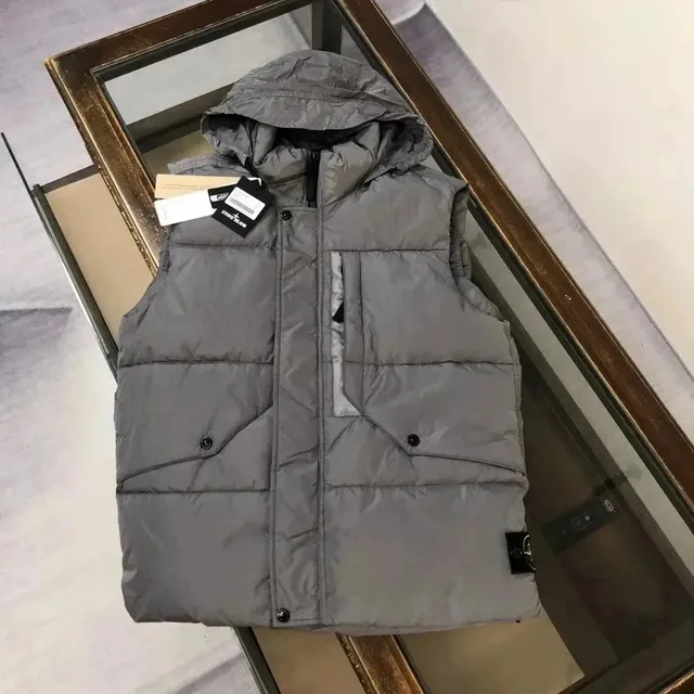 Stone Island Padded Vest Reflective Patch