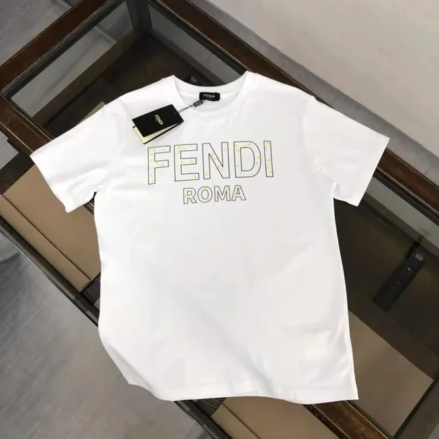 Logo Tee FENDI ROMA Outline