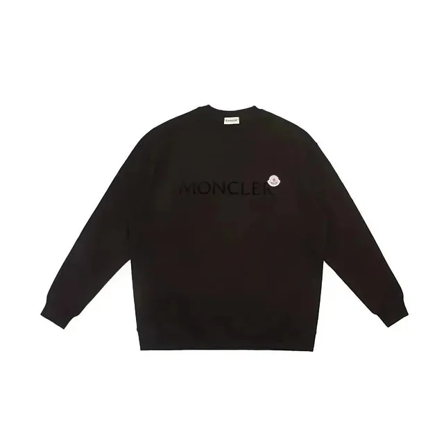 Moncler Crewneck Sweatshirt Embroidered Logo