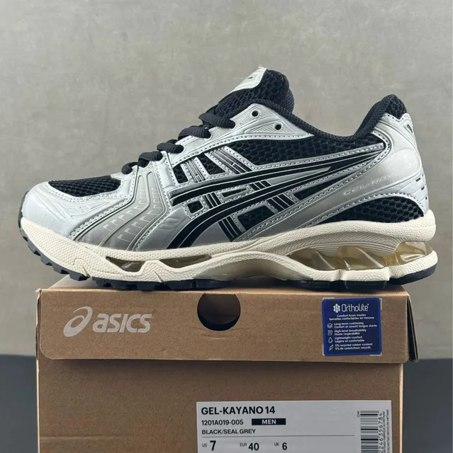 Asics GEL-KAYANO 14 Black/Seal Grey
