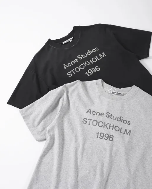 Acne Studios Stockholm 1996 Tee Logo Print