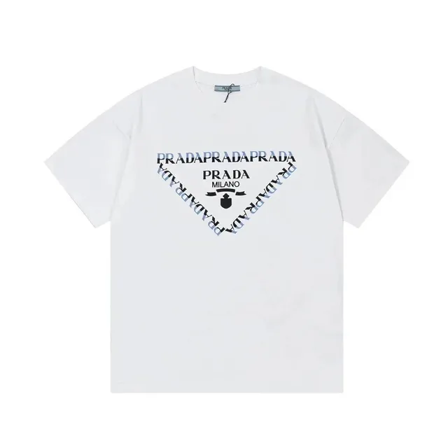 Graphic Tee Prada Logo Triangle