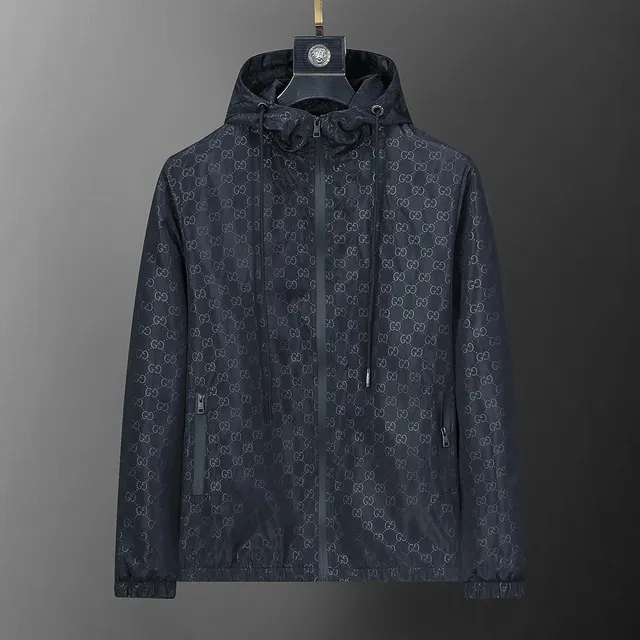 Gucci GG Monogram Hooded Jacket All-Over Logo
