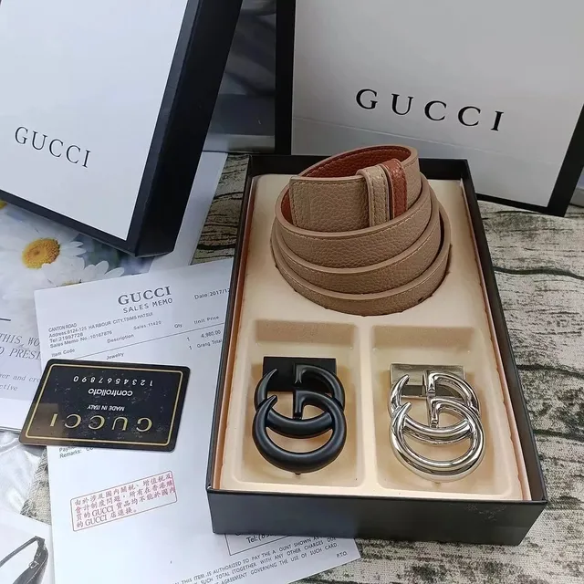 Gucci Horsebit 1955 Belt Double G Buckle