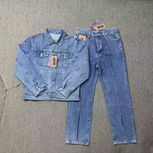 Denim Tears Denim Jacket and Jeans Set Medium Wash