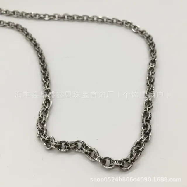 Chrome Hearts Chain Necklace Cross Link