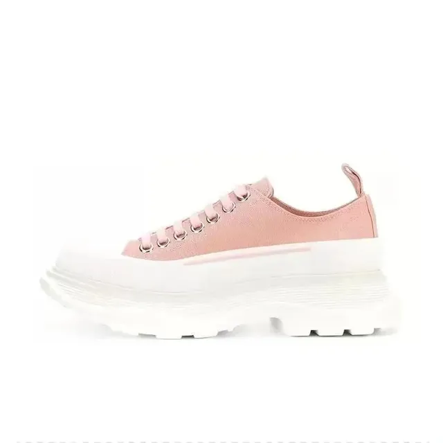 Alexander McQueen Oversized Sneaker Pink Canvas