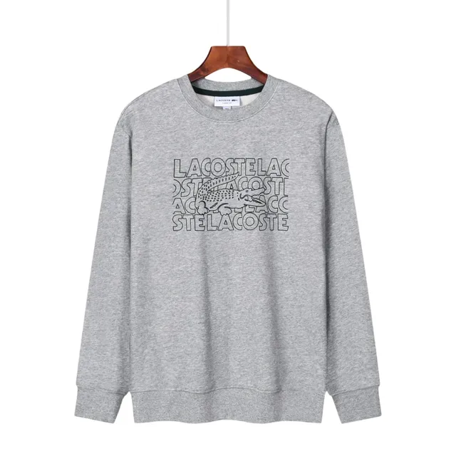 Lacoste Crewneck Sweatshirt Outline Croc Logo