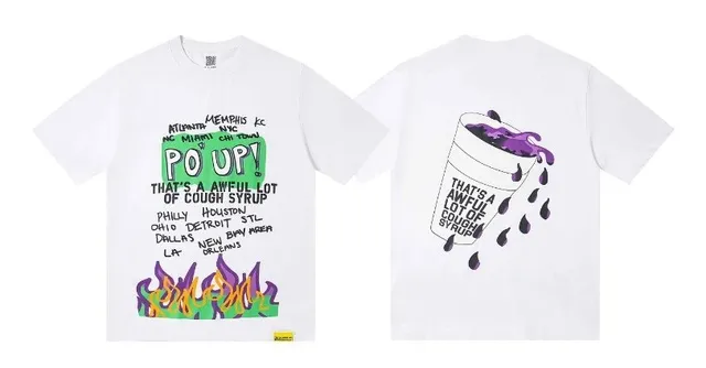 An Awful Lot of Cough Syrup T-Shirt Cough Syrup Graphic