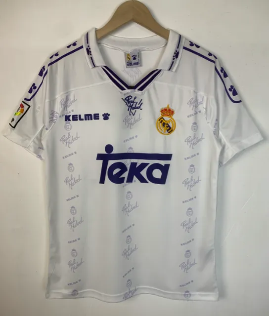 Kelme Real Madrid Home Jersey 1997-98 Signature Edition