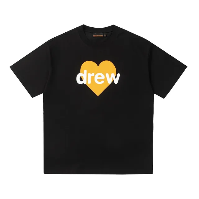 Drew House Heart Logo Tee Yellow Heart