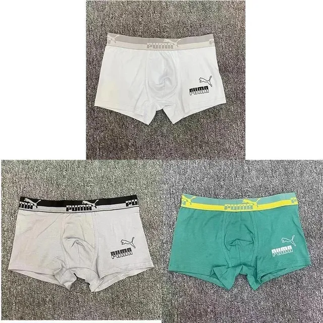 PUMA 白+灰+绿 礼盒装