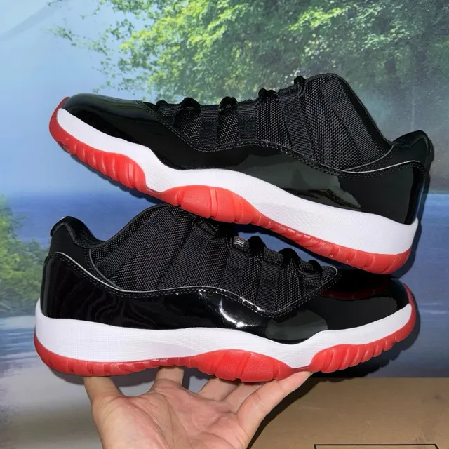 LJR AJ11 黑红 低帮2025
