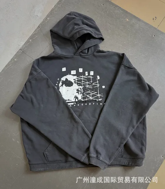 Enfants Riches Déprimés Hoodie Distressed Graphic