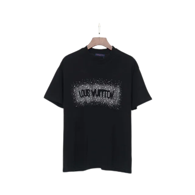 Louis Vuitton T-Shirt Crystal Logo