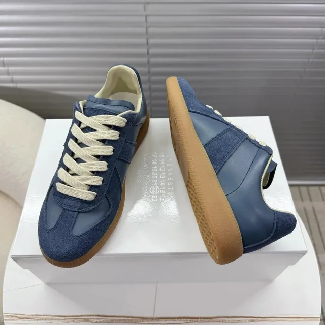 Maison Margiela Future Sneaker Navy Suede