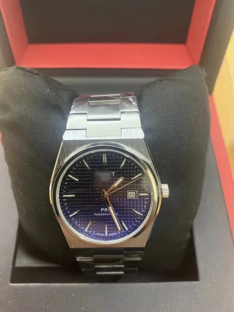 Prada Powermat Blue Grid Dial