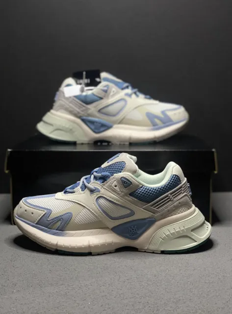 Amiri Road Warrior Cream Blue