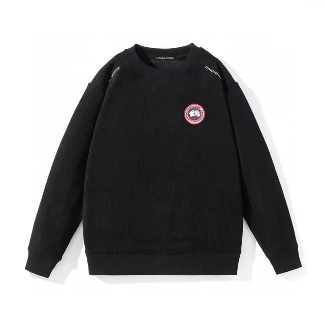Canada Goose Corduroy Crewneck Sweatshirt Arctic Program Patch