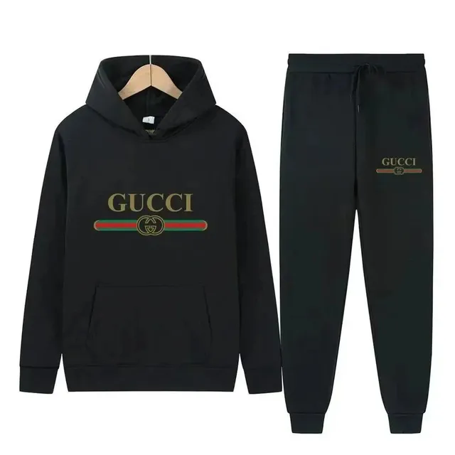 Gucci Hoodie and Joggers Set GG Logo
