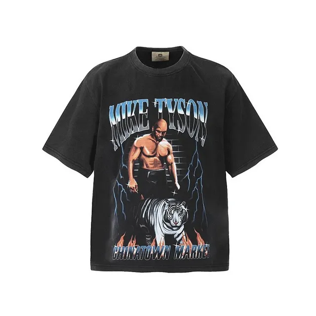 Graphic Tee Mike Tyson Tiger Print