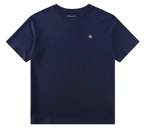 Carhartt Short-Sleeve T-Shirt Logo Embroidery