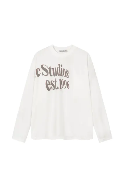 Acne Studios Long-Sleeve Tee Est. 1996 Logo