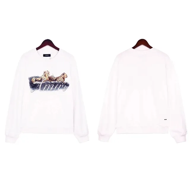 Amiri Cheetah Graphic Sweatshirt Cheetah Print