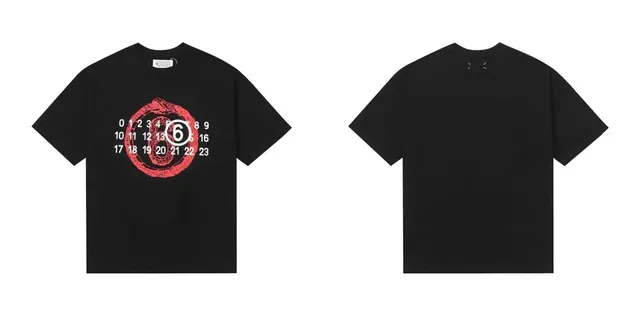 Maison Margiela T-Shirt Number 6 Snake Print