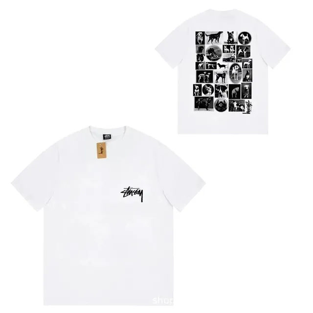 Stüssy T-Shirt Dog Print
