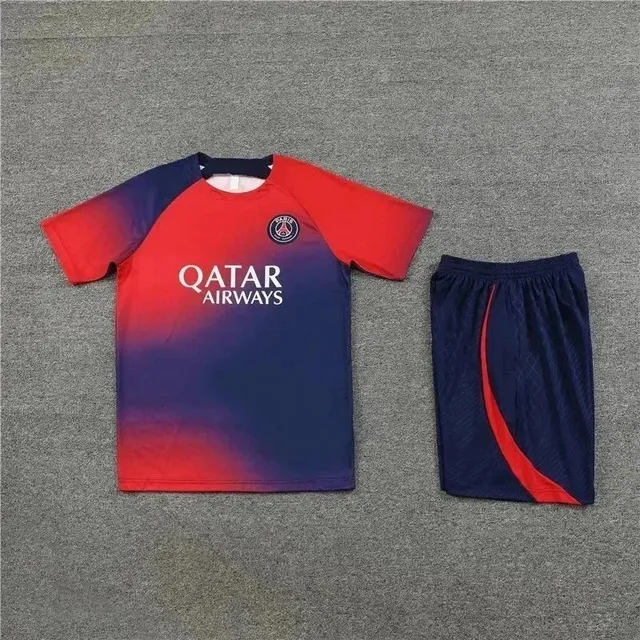 Paris Saint-Germain × Adidas Training Set Gradient Red-Navy