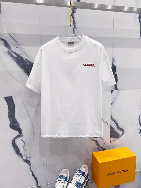 Dior T-Shirt CD Logo Embroidered